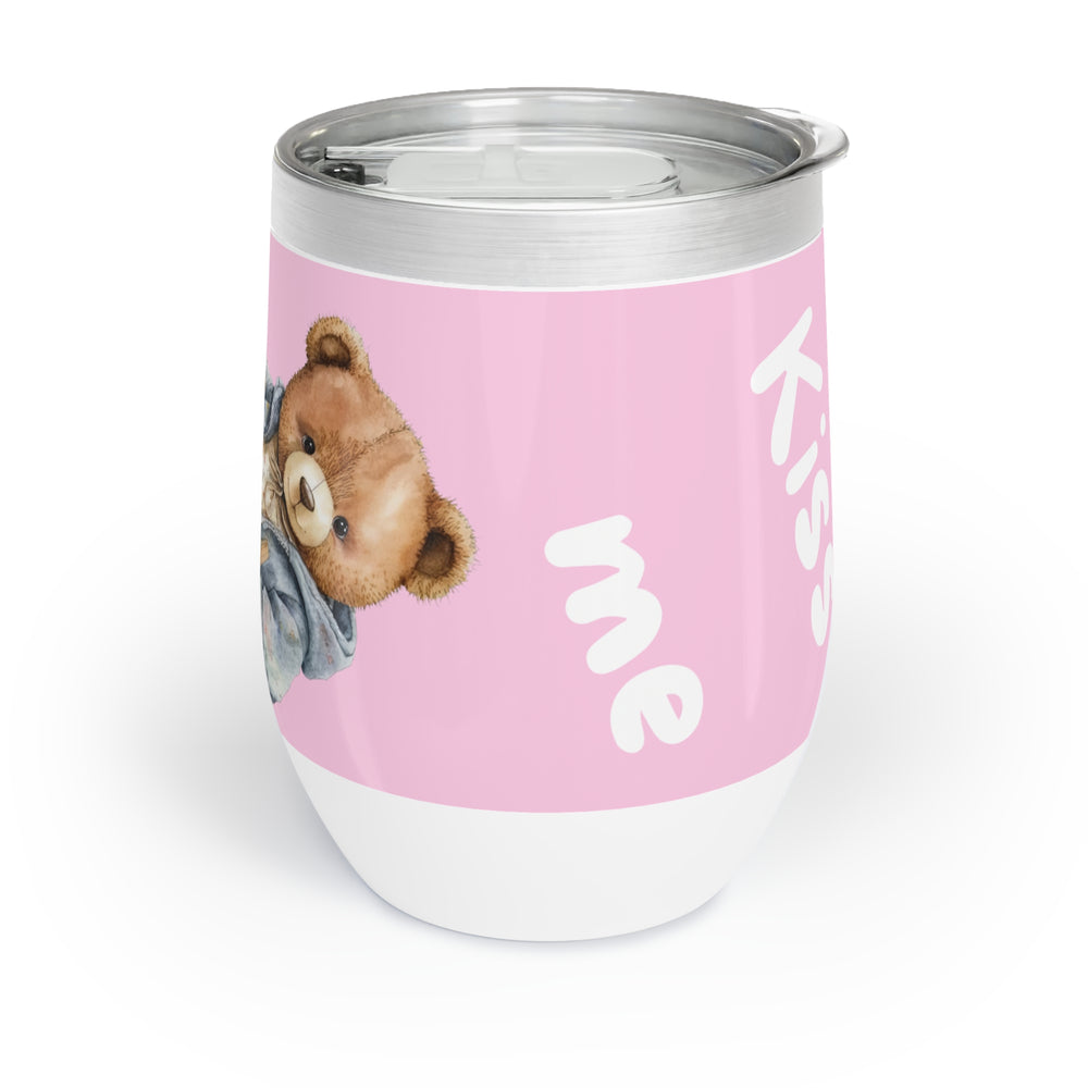 Teddy Bear Chill Wine Tumbler