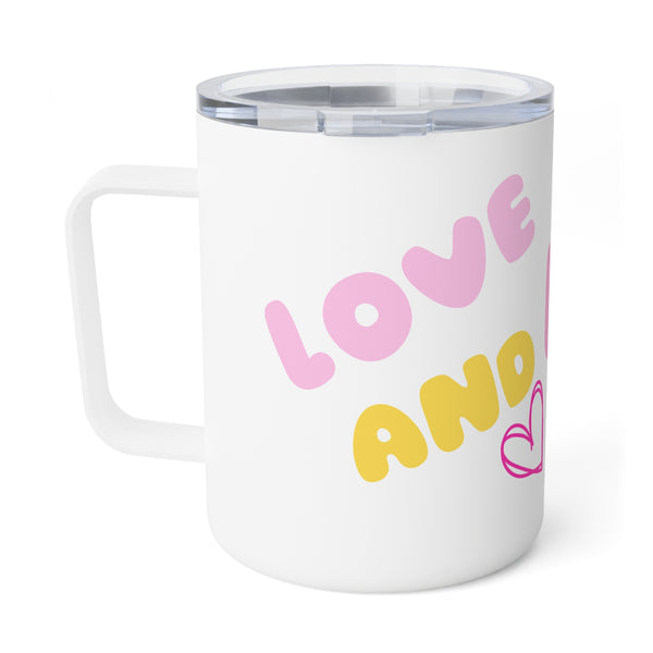 Love and Love You Insulated Coffee Mug, 10oz