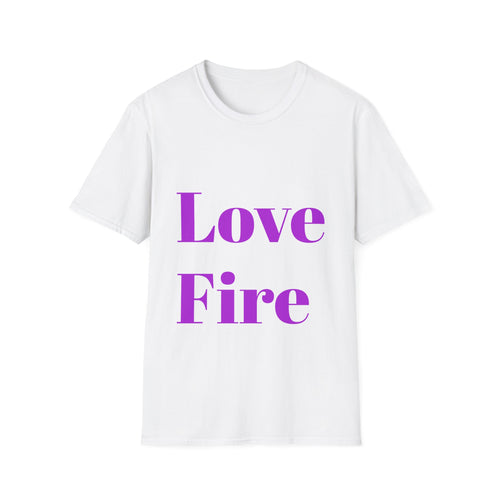 Love Fire Unisex Softstyle T-Shirt