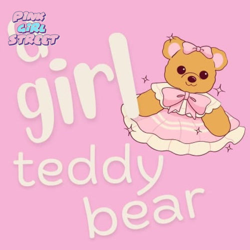 A Girl Teddy Bear Digital Download