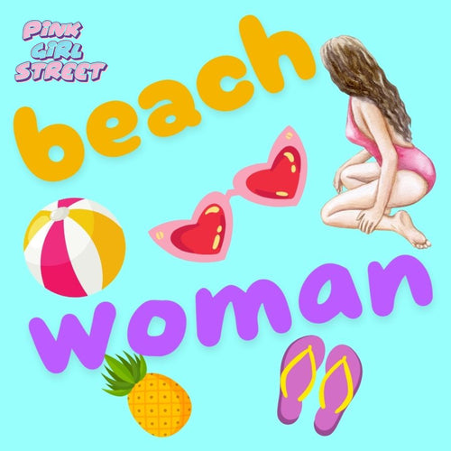 Beach Woman Digital Download