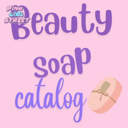 Beauty Soap Catalog Digital Download