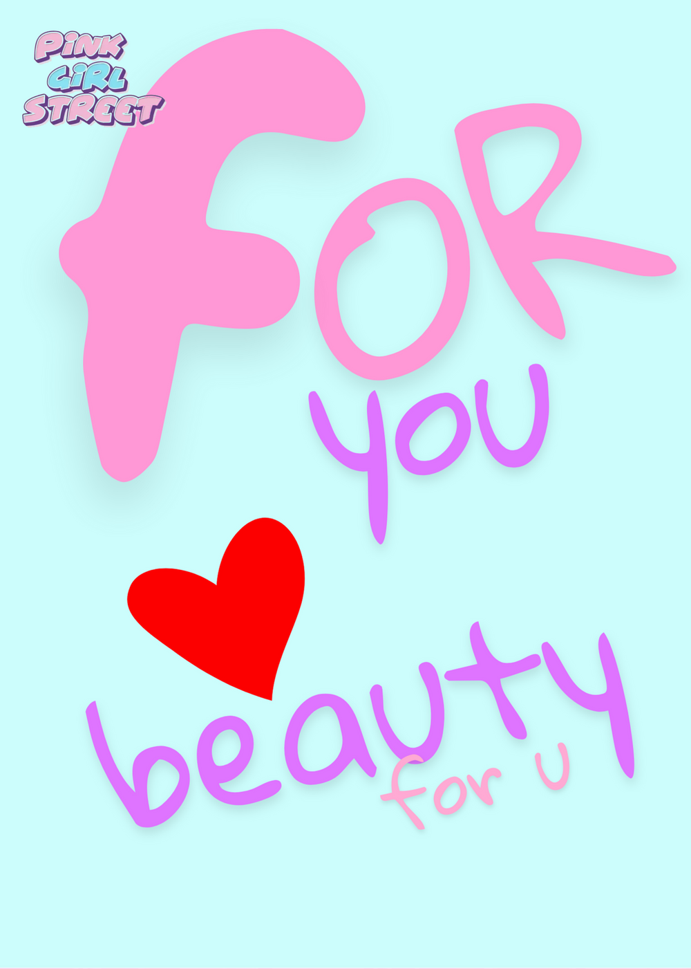 For You Beauty For Digital Download