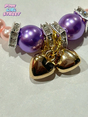 Heart Charms Bracelet