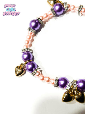 Heart Charms Bracelet