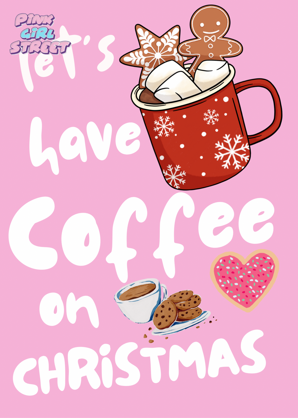 Let’s Have Coffee On Christmas Digital Download