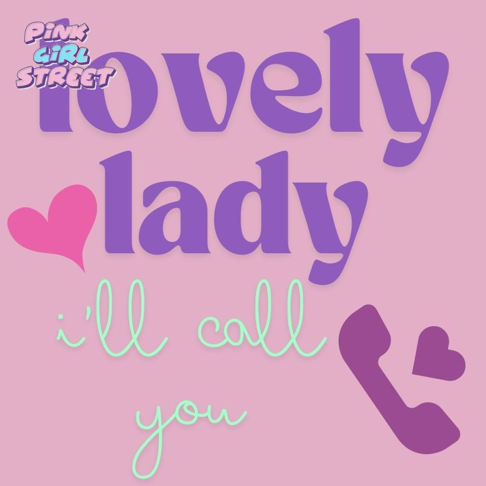 Lovely Lady I Will Call You Digital Download