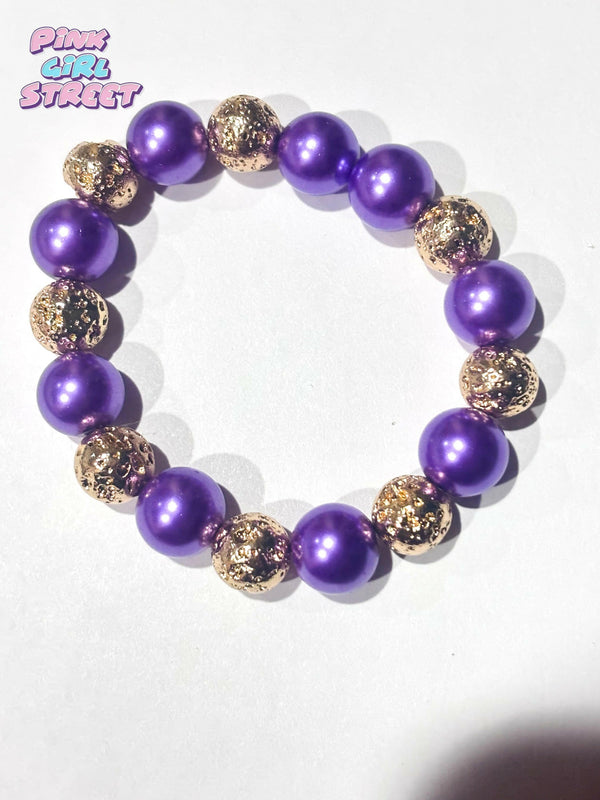 Purple Beach Bracelet