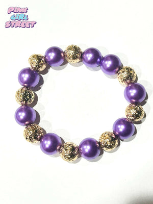 Purple Beach Bracelet