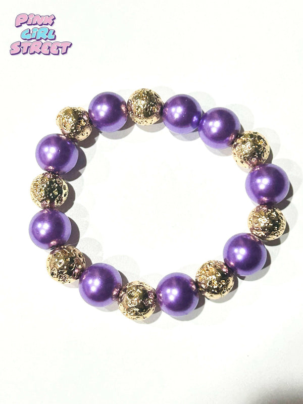 Purple Beach Bracelet