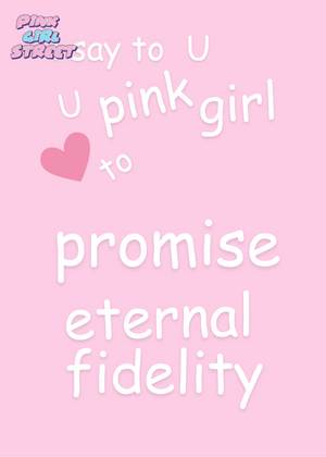 U Pink Girl To Promise Eternal Fidelity Digital Download