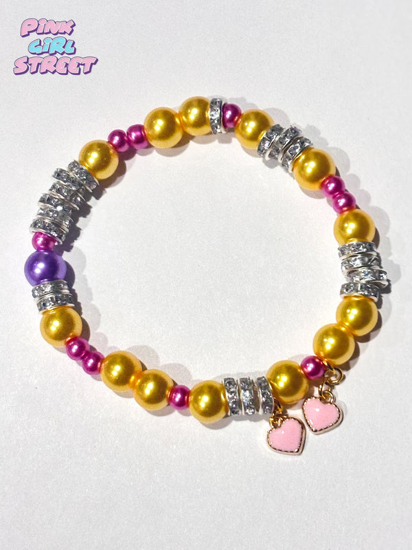 Yellow Pearl Bracelet